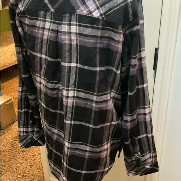 Button Up Flannel Shirt.Sonoma. NWT - Picture 3 of 6